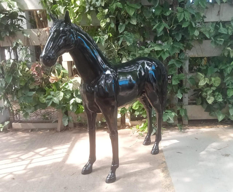 Mat Horse Sculptures-H 75