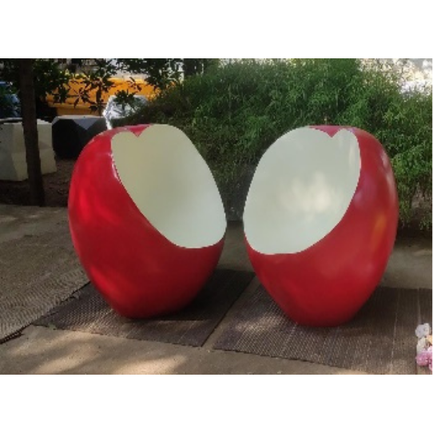 Apple oval kid set-Dia 24-H 20