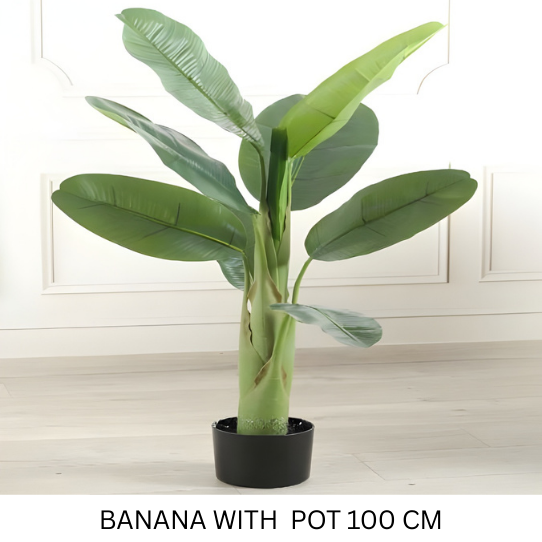 BANANA WITH POT 100 CM