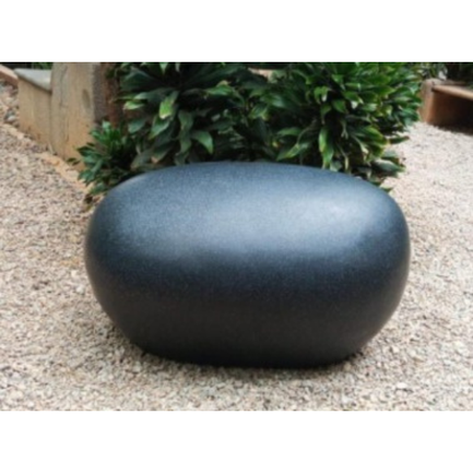 Compact Pebble Seat-L 24-W 18-H 18