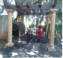 Pergola-2 L156-W156-H96