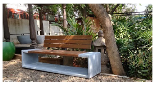 EdgeCraft Landscape Bench-L 79-W 24-H 31
