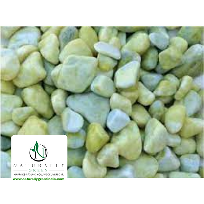 Lemon Yellow pebbles