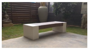 Slim Urban Bench-L 60-W 20-H 18