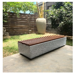 PlanterFusion Green Bench-L 60-W 20-H 18