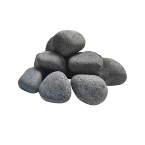 Black pebbles