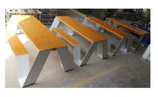 Picnic Table-L 95-W 60-H 30