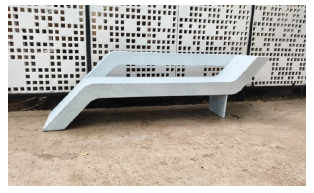 Heavy Duty Steel Bench-L 108-W 24-H 30