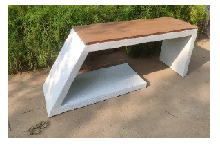 AngularForm Designer Bench-L 65-W 20-H 24
