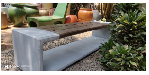 LowLounge Relax Bench-L 79-W 24-H 18